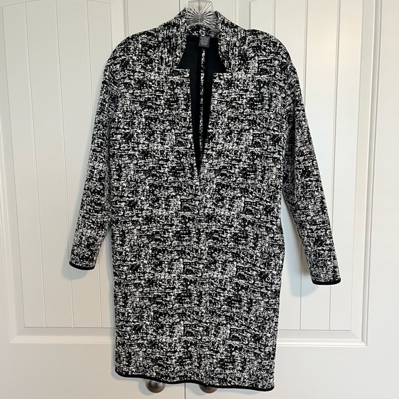 Chelsea & Theodore Abstract Print Cardigan - Sz S - Picture 3 of 5